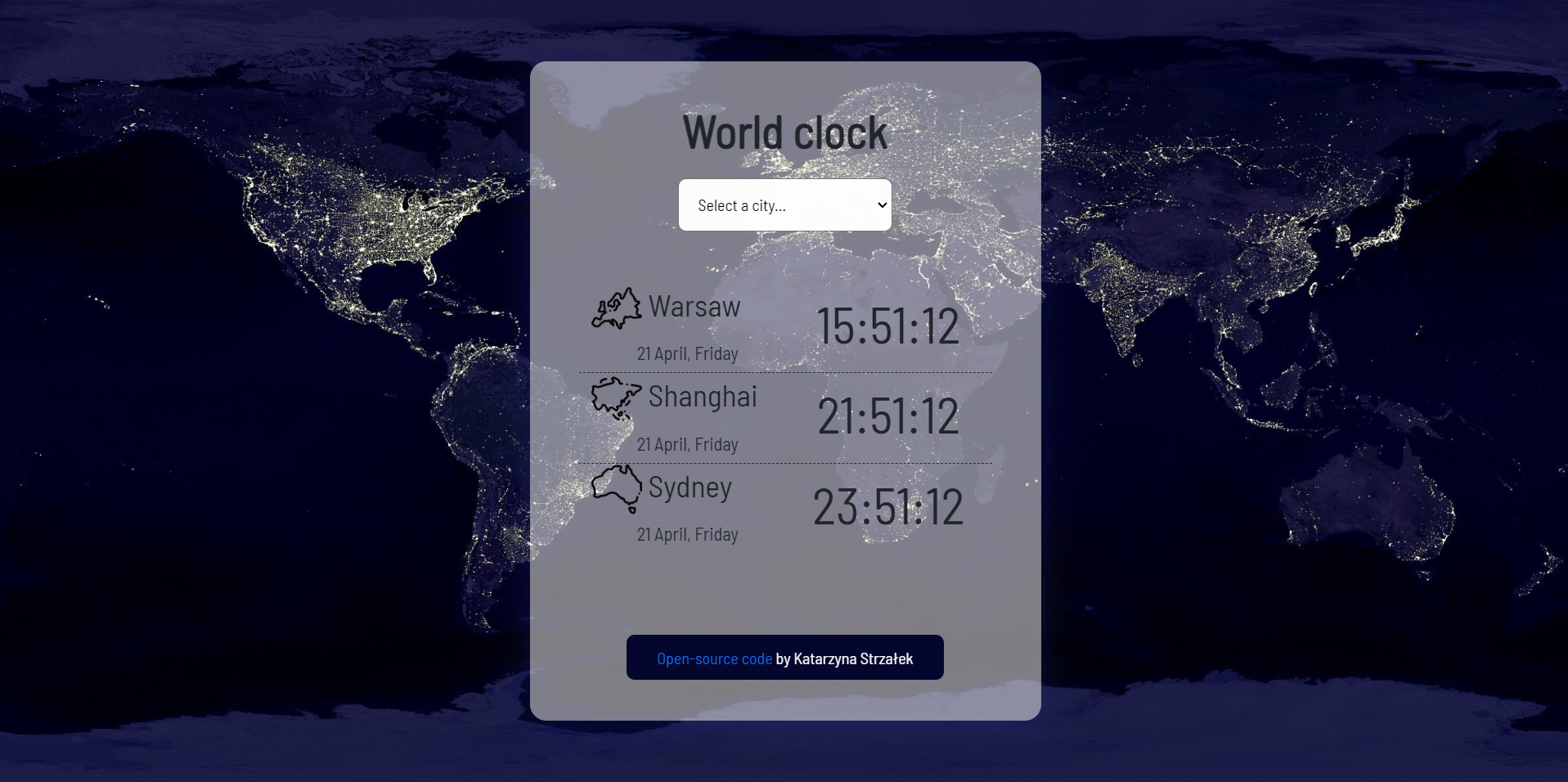 World clock